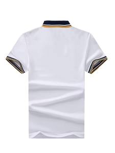 Polo de Golf Vintage para Hombre de Alta Calidad al por Mayor, Manga Corta, Tejido de Punto, Spandex, Poliéster, Antiarrugas - Product Image 6