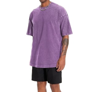 Camiseta Formal Sólida para Hombre, 230 g/m², 100% Algodón, Hombros Caídos, Logotipo Personalizado, Impresión por Serigrafía, Venta al Por Mayor - Product Image 5