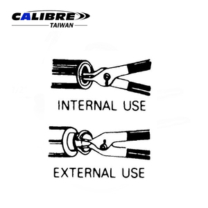 TAIWAN CALIBRE Ensemble de 6 pinces à circlips convertibles pour intérieur et extérieur - Product Image 5