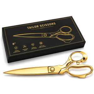 Premium Blue Tailor Scissors 8 Inch <b>Heavy</b> <b>Duty</b> Fabric Cutting Shears with Luxury Gift <b>Box</b> - Product Image 5