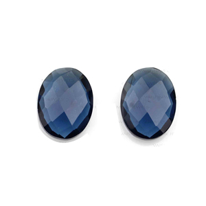 Cuarzo de cianita Natural de alta calidad, 10x14mm, forma ovalada, cuentas de Briolette facetadas, suministros para hacer colgantes de piedras preciosas sueltas calibradas - Product Image 1