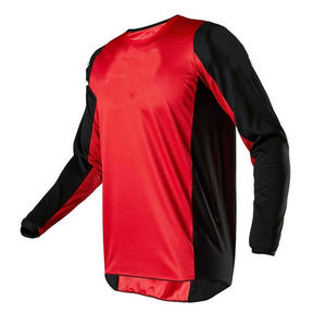 Camiseta de Motocross Deportiva Personalizada, Impresa y Resistente al Viento, Sublimada, de Manga Larga - Product Image 1