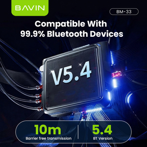 BAVIN Fashion RGB Light - Altavoz Inalámbrico Mini con Bluetooth 5.4, Resistente al Agua y al Polvo, con Potente Subwoofer de Bajos BM33 - Product Image 4