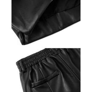Premium Quality Wholesale Price Genuine <b>Leather</b> Hot Solid <b>Shorts</b> Regular Fit Soft Lining Comfortable Casual Everyday Fashion - Product Image 6