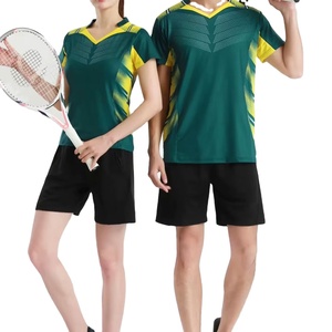 Wholesale 100% Polyester Tennis Uniform Breathable Comfortable Printed High Quality <b>Light</b> Low Price Sublimation Tennis Uniforms - Product Image 5
