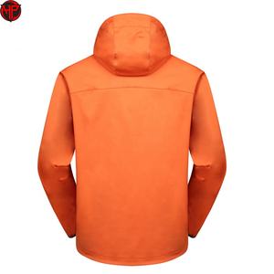 Chaqueta con Capucha de Softshell Personalizada para Exteriores, Transpirable e Impermeable, con Cuello Alto, Chaquetas de Softshell con Tejido Recubierto - Product Image 6