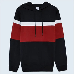Vêtements d'hiver décontractés écologiques de haute qualité en gros, avec logo brodé personnalisé, 100 % coton polaire coupe-vent délavé - Product Image 3