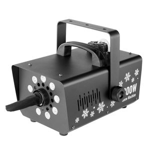 Macchina della Neve ad Alta Potenza 800W con 8 Luci LED RGB e Telecomando, Effetto Neve per Palcoscenici e Spettacoli - Product Image 1