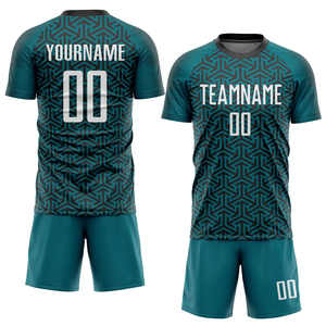 Uniforme de Fútbol Personalizado con Estampado, Estilo Americano, para Adultos y Jóvenes, Conjuntos de Fútbol con Patrón Minimalista - Product Image 3