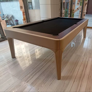 Table de billard beige Negroni, table de billard de luxe moderne, table de billard de style Negroni, table de jeu pour la maison, l'hôtel, le club - Product Image 1