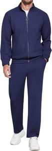 Custom 500GSM Cotton Fleece <b>Tracksuit</b> for Men Oversized Hoodie Joggers Set Screen Print Logo <b>Plain</b> Solid Color Gym Wear Winter - Product Image 2