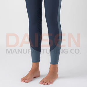 Leggings d'équitation pour femmes avec grip en silicone, taille haute, extensibles, respirants, légers, pour l'équitation et le sport - Product Image 3