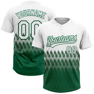 Diseño de Uniforme Deportivo Personalizado con Letras y Números en Rojo, Blanco y Verde, Impresión por Transferencia de Calor, Manga Corta, Logotipo Frontal, 100% Personalizado - Product Image 3