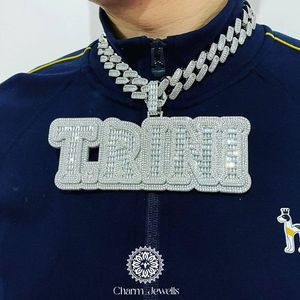 Charm_Jewells <b>King</b> <b>Crown</b> Pendant 925 Silver 22K Gold Plated Bezel Set Moissanite IGI Certified Hiphop Men's Gift Jewelry - Product Image 1