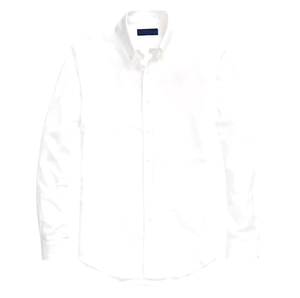 Camisa de Vestir para Hombre, Color Gris Claro, 100% Algodón Popelina, Manga Larga, Cuello con Botones, Color Sólido, Formal, Transpirable, para Primavera, Disponible en Stock - Product Image 6