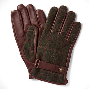 Gants en cuir thermiques d'hiver à écran tactile, couleur noire, pour hommes, avec doublure en laine, fabriqués au Pakistan - Product Image 4