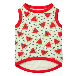 Ropa para Mascotas de Calidad Superior, Chalecos sin Mangas, Ropa Casual con Estampado Completo, Material de Alta Durabilidad, Ropa de Verano para Perros - Product Image 4