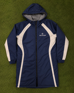 Parka de Natación Impermeable con Capucha Personalizada de Fábrica, Manga Larga, Secado Rápido, Forro Polar Transpirable, Cierre de Cremallera, Bata de Cambio para Hombre - Product Image 6