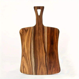 Planches à découper en bois d'érable naturel, rectangulaires, à grain apparent, épaisses et réversibles, vente en gros - Product Image 3