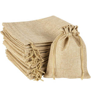 Eco Friendly Jute Return Gift <b>Pouches</b> – Handmade <b>Drawstring</b> Bags for Wedding, Party and Festival Gifts - Product Image 3