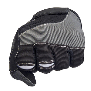 Nayab Industries Breathable TWO-WAY Waterproof Polyurethane Polyester Fabric Full Finger Touchscreen Moto Glove Buckle Closure - Product Image 4