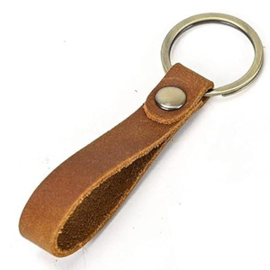 Vente en gros de porte-clés et porte-clés en cuir sur mesure fabriqués à partir de cuir pur et véritable 100% pour les clés à bas quantité minimale de commande et à bas prix - Product Image 5