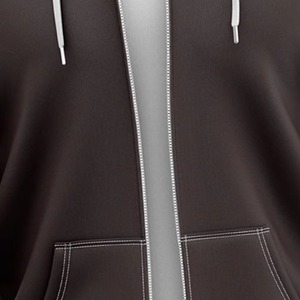 <b>Mens</b> Stylish Zipper Hoodies Modern Athletic Full Zip Hoodie Soft Premium <b>Fleece</b> Manufacturer Asali Zip Up <b>Grey</b> Hoodies for <b>Men</b> - Product Image 3