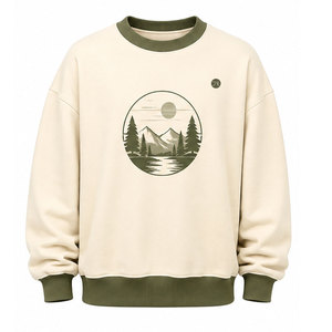 Sudadera para Hombre, Gruesa, Cálida, de Algodón y Felpa, Cuello Redondo, Diseño Casual para Uso Diario en Invierno y Actividades al Aire Libre - Product Image 4