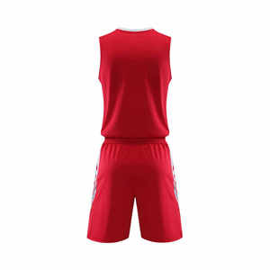 Tenue de basketball personnalisée OEM avec logo, uniforme de basketball par sublimation, impression de numéros pour équipes et clubs, ensemble de basketball cousu - Product Image 2