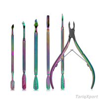 Coupe-ongles professionnel de haute précision en acier inoxydable avec lame incurvée tranchante, mâchoire large, outil à ongles durable pour les pieds - Boîte cadeau
