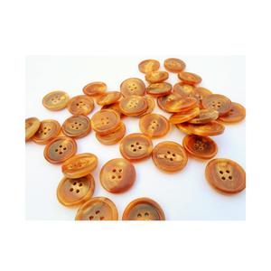 Boutons en corne de buffle, écologiques, faits à la main, durables, ronds, style moderne pour vêtements - Product Image 5