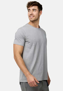 T-shirt pour homme 100% coton personnalisé uni surdimensionné col rond manches courtes sérigraphié T-shirt vierge pour homme vente en gros - Product Image 3