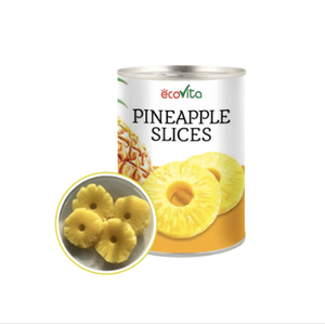 Tasty Vietnam Factory Wholesale Price Hot Sale Canned <b>Pineapple</b> Slices In <b>Light</b> Syrup - Product Image 1