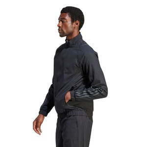 Chándales de invierno de corte regular para hombre, forro polar tecnológico con logotipo personalizado y jogging lateral, 100% algodón, ligero y transpirable - Product Image 1