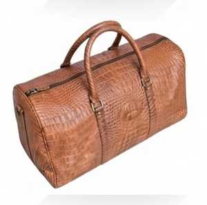 Sac messager en cuir véritable, motif géométrique, fermeture éclair durable, grande taille, usage quotidien, toutes saisons - Product Image 4