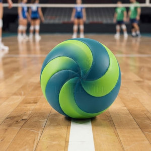 Balón de Voleibol de PVC de Calidad Profesional, Duradero, Ligero, con Diseño de Agarre Cómodo, para Entrenamiento Profesional y Práctica en Club - Product Image 2