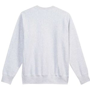 เสื้อสเวตเชิ้ตคอกลมสีเทาเฮเธอร์สำหรับผู้ชาย ผ้าฝ้ายพรีเมียม แขนยาว สวมใส่สบาย เหมาะสำหรับทุกวัน - Product Image 2