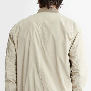 Blouson Bomber Homme Hiver 2026 Coupe Slim Décontractée Style Urbain Col Montant Respirant Séchage Rapide Vêtement Urbain Polyester/Coton - Product Image 2