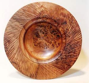 Plato de Madera con Diseño Único, Decorativo, para Comedor y Centro de Mesa, en Oferta - Product Image 5