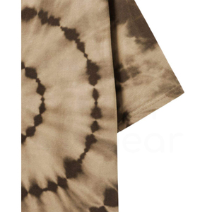 Camiseta de Punto Tie-Dye para Hombre, Manga Corta, Cuello Redondo, Estilo Casual Holgado con Estampado, Corte Regular, 100% Algodón - Product Image 6