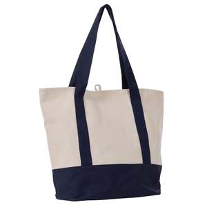 Custom Eco-Friendly <b>Large</b> Letter Logo Pure Cotton <b>Canvas</b> Reusable Travel Tote <b>Bag</b> Recyclable Beach Shopping Gift <b>Bag</b> - Product Image 5