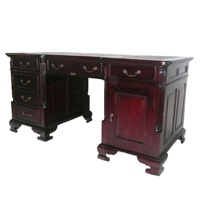 Bureau de direction de style européen, bureau classique pour partenaire, pour un mobilier de bureau vintage et un bureau à domicile de style français