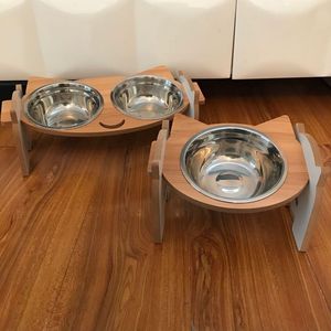 Promotional Wooden <b>Dog</b> <b>Bowl</b> <b>Stand</b> for Creating a Clean Feeding Area for Your Furry Friend - Product Image 3