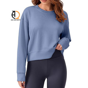 Sudadera Corta de Forro Polar para Mujer, Cálida y Casual - Product Image 6