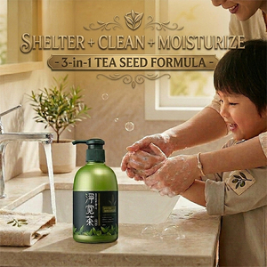 Teapower Foaming Hand Soap Moisturizing Non-Toxic Baby Safe Natural Camellia Saponin for Sensitive Skin 350ml From Taiwan - Product Image 2