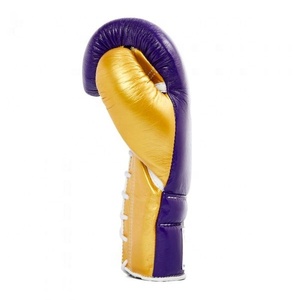 Gants de boxe professionnels personnalisables de haute qualité avec cuir artificiel véritable, logo personnalisé, design gagnant pour les arts martiaux - Product Image 2