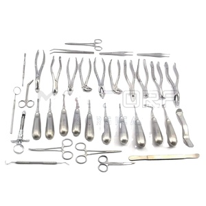 Juego de 32 Instrumentos de Extracción Dental Manual de Titanio, Pinzas y Elevadores Quirúrgicos Orales, Certificación CE Clase I ISO13485 MEDZORA - Product Image 4