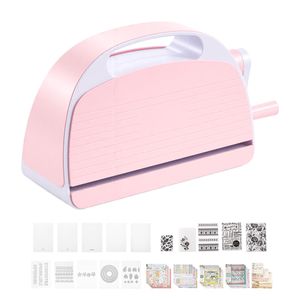Machine manuelle de découpe et d'embossage, ouverture 9 pouces, kit portable de découpe artisanale avec matrices et pochettes - Product Image 1