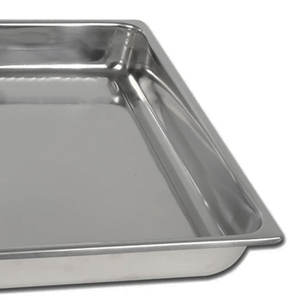 Bandejas Quirúrgicas Médicas de Acero Inoxidable 201, Bandeja para Instrumentos Dentales, Bandeja de Acero Inoxidable para Instrumentos Médicos, Bandeja para Bebés sin Tapa - Product Image 3