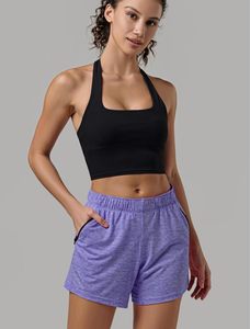 Pantalones Cortos de Algodón para Mujer, Cintura Media, Tejido Elástico, Casuales, para el Hogar, Transpirables, Ecológicos, de Secado Rápido, para Verano - Product Image 2
